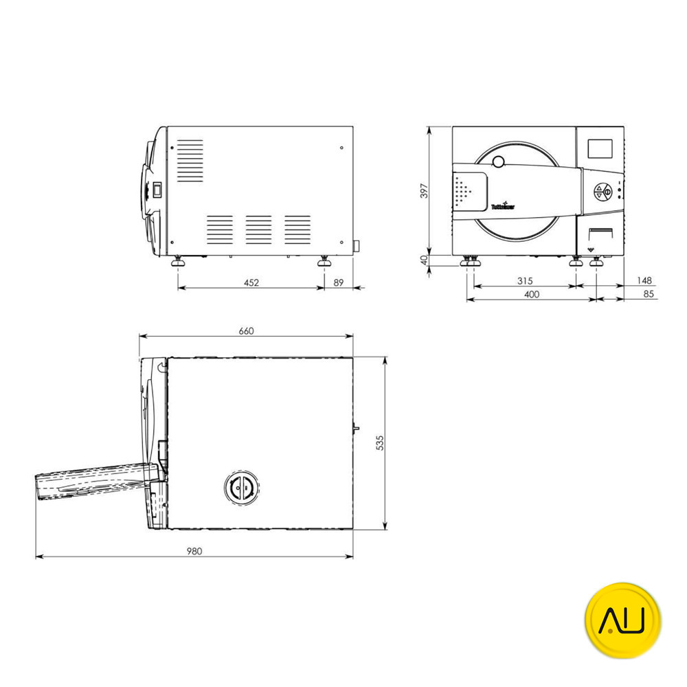 tienda-venta-servicio-tecnico-especializado-autoclave-tuttnauer-d-line-2840-el-plano-dimensiones-global Plano dimensiones global autoclave Tuttnauer D-Line 2840 EL en venta para comprar en la tienda de Autoclav.es