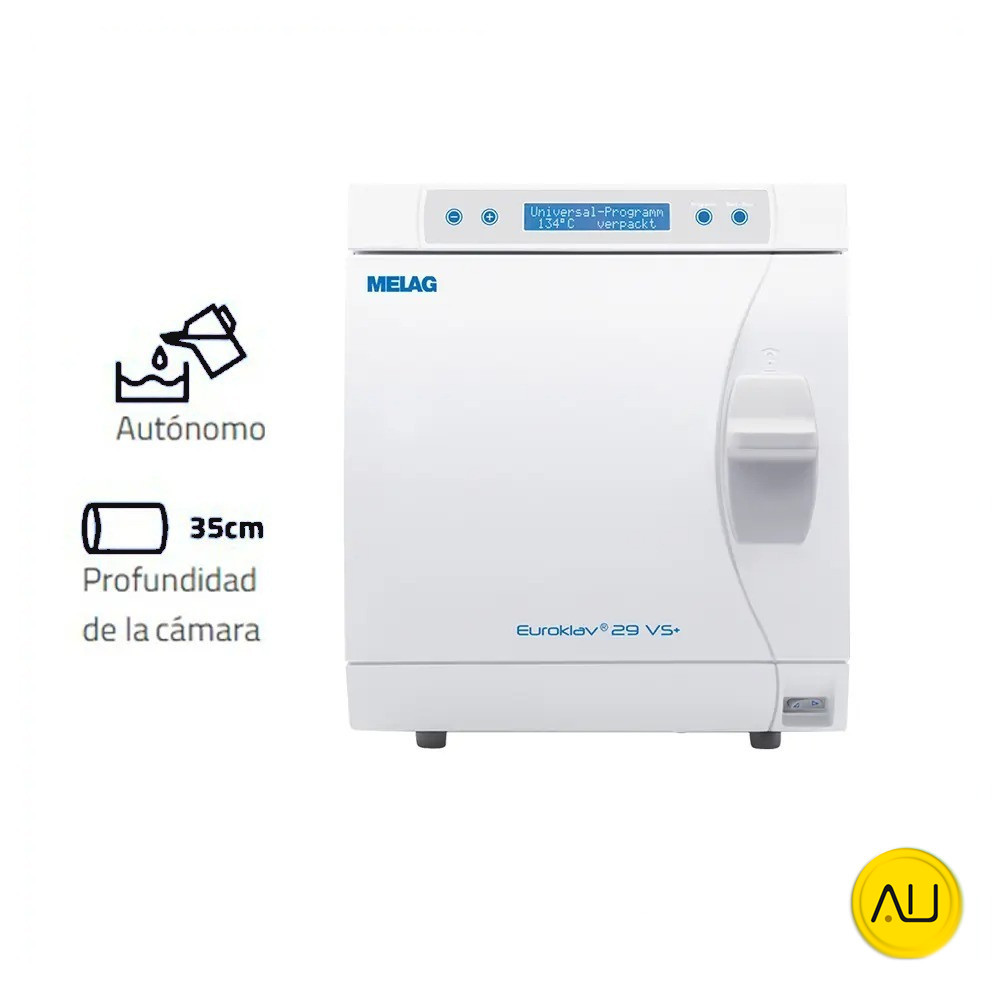 tienda-venta-servicio-tecnico-especializado-autoclave-melag-euroklave-29vs+-open-detalles Frontal con detalles autoclave Melag Euroklave 29VS+ en venta para comprar en la tienda de Au-autoclav.es