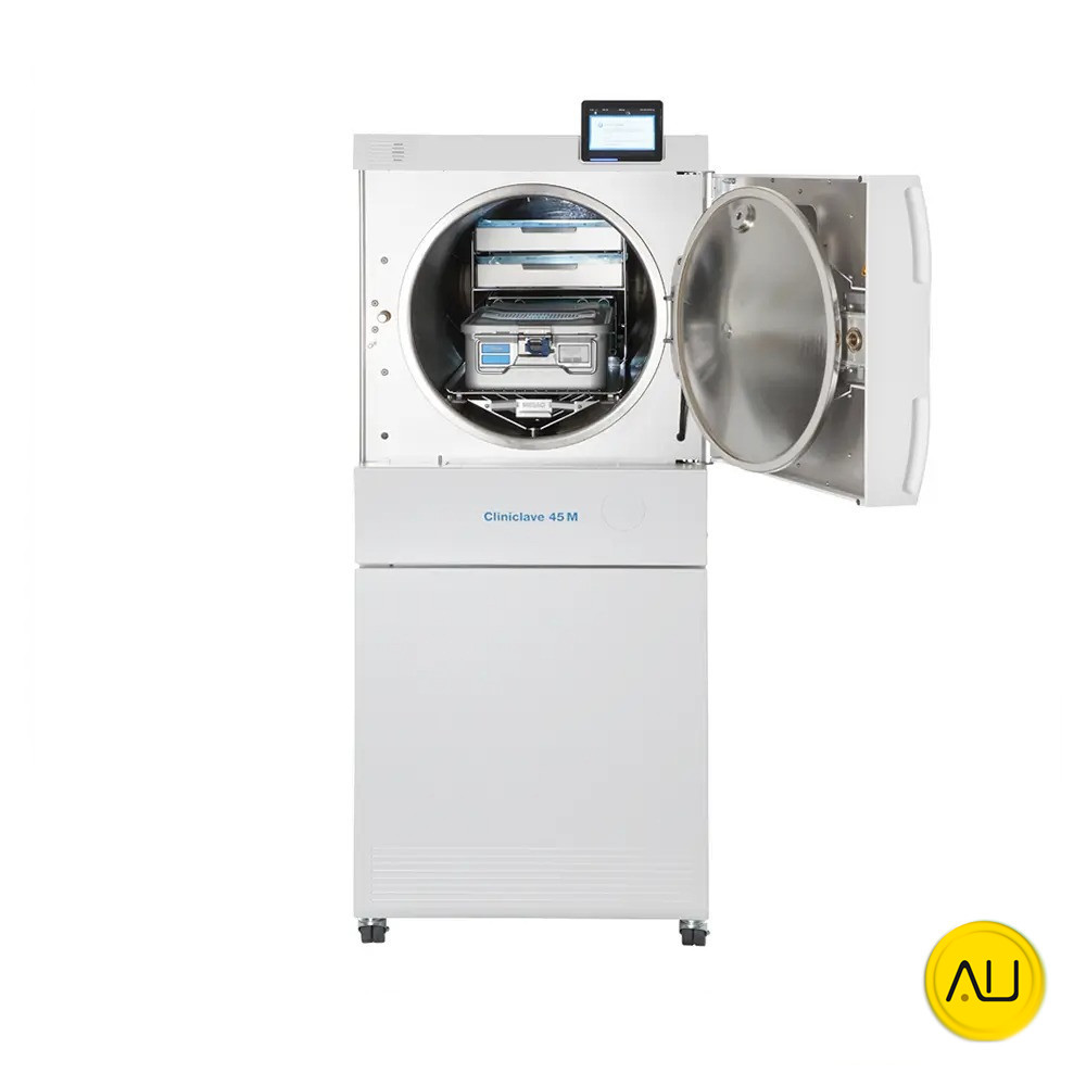 tienda-venta-servicio-tecnico-especializado-autoclave-melag-cliniclave 45M-open Autoclave Melag Cliniclave 45M en venta para comprar en la tienda de Au-autoclav.es frontal abierto