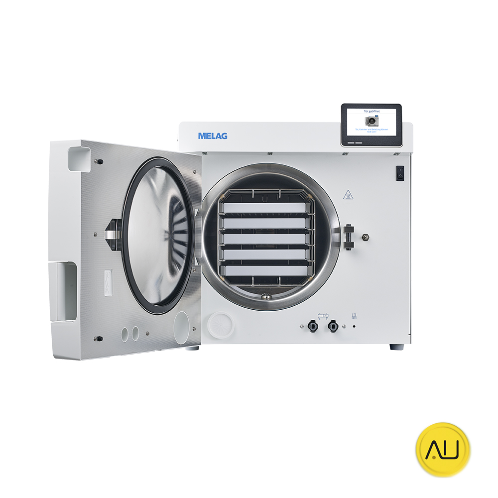tienda-venta-servicio-tecnico-especializado-autoclave-melag-pro-line-vacuclave-123-frontal-puerta-abierta Frontal puerta abierta autoclave Melag Vacuclave 123 Pro Line en venta para comprar en la tienda de autoclav.es