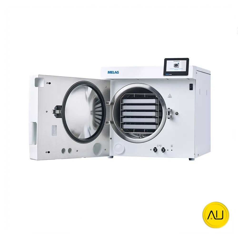 tienda-venta-servicio-tecnico-especializado-autoclave-melag-vacuclave-118-pro-line-frontal-puerta-abierta Frontal puerta abierta Autoclave Melag Vacuclave 118 Pro Line en venta para comprar en la tienda de autoclav.es