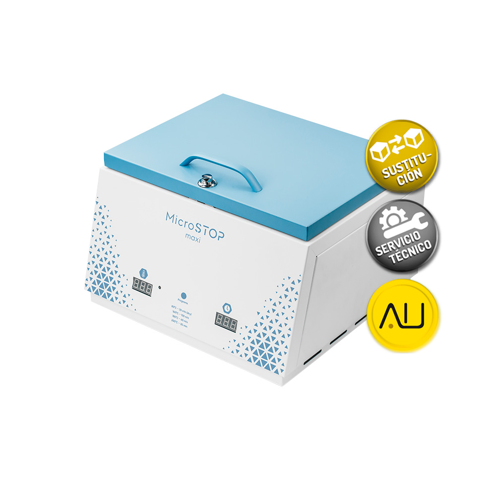 tienda-venta-servicio-tecnico-especializado-hornos-calor-seco-microstop-maxi-sellos Sellos garantías horno de calor seco MicroSTOP Maxi en venta para comprar en la tienda de Autoclav.es