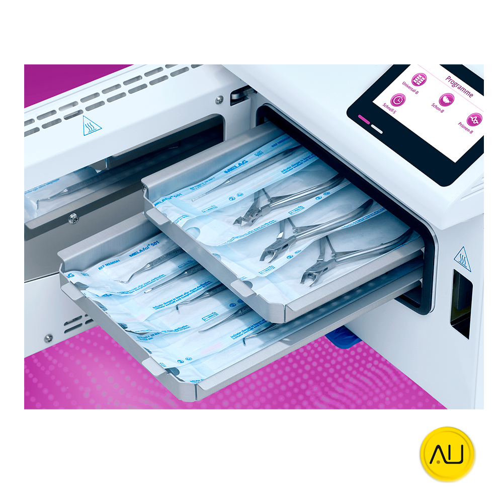 tienda-venta-servicio-tecnico-especializado-autoclave-melag-sterihero-speed+-detalle-carga-bandejas Carga embolsado autoclave Melag SteriHero Speed+ en venta para comprar en la tienda de autoclav.es