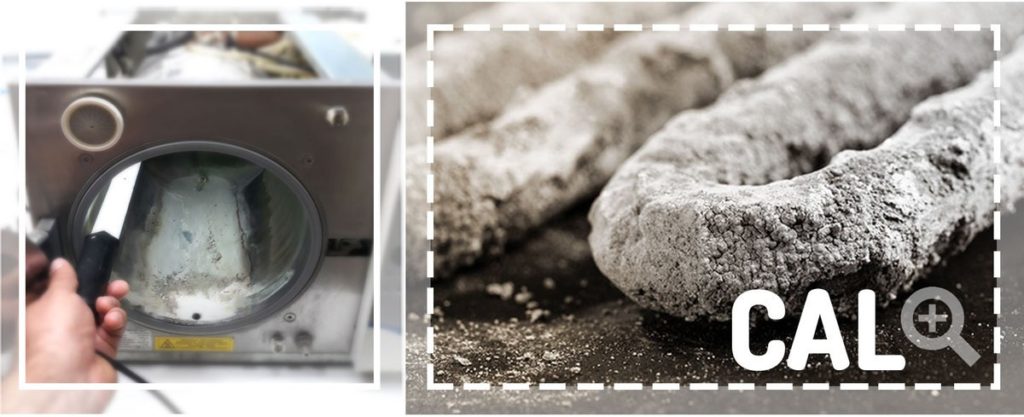 Consecuencias de no usar el agua adecuada para el autoclave: depósitos de cal