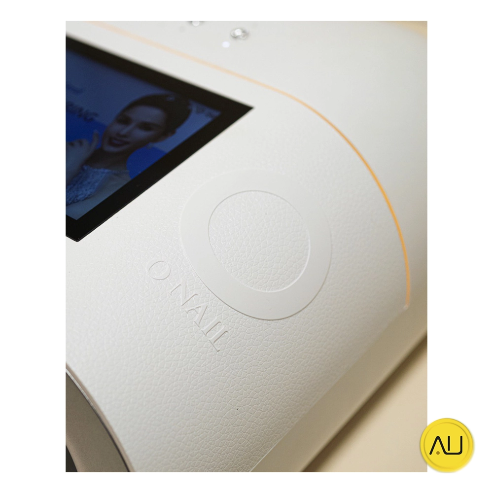 tienda-venta-servicio-tecnico-especializado-accesorios-lampara-unas-polimerizado-o-nail-detalle-logotipo Detalle logotipo accesorio lampara de uñas con IA O Nail en venta para comprar en la tienda de autoclav.es