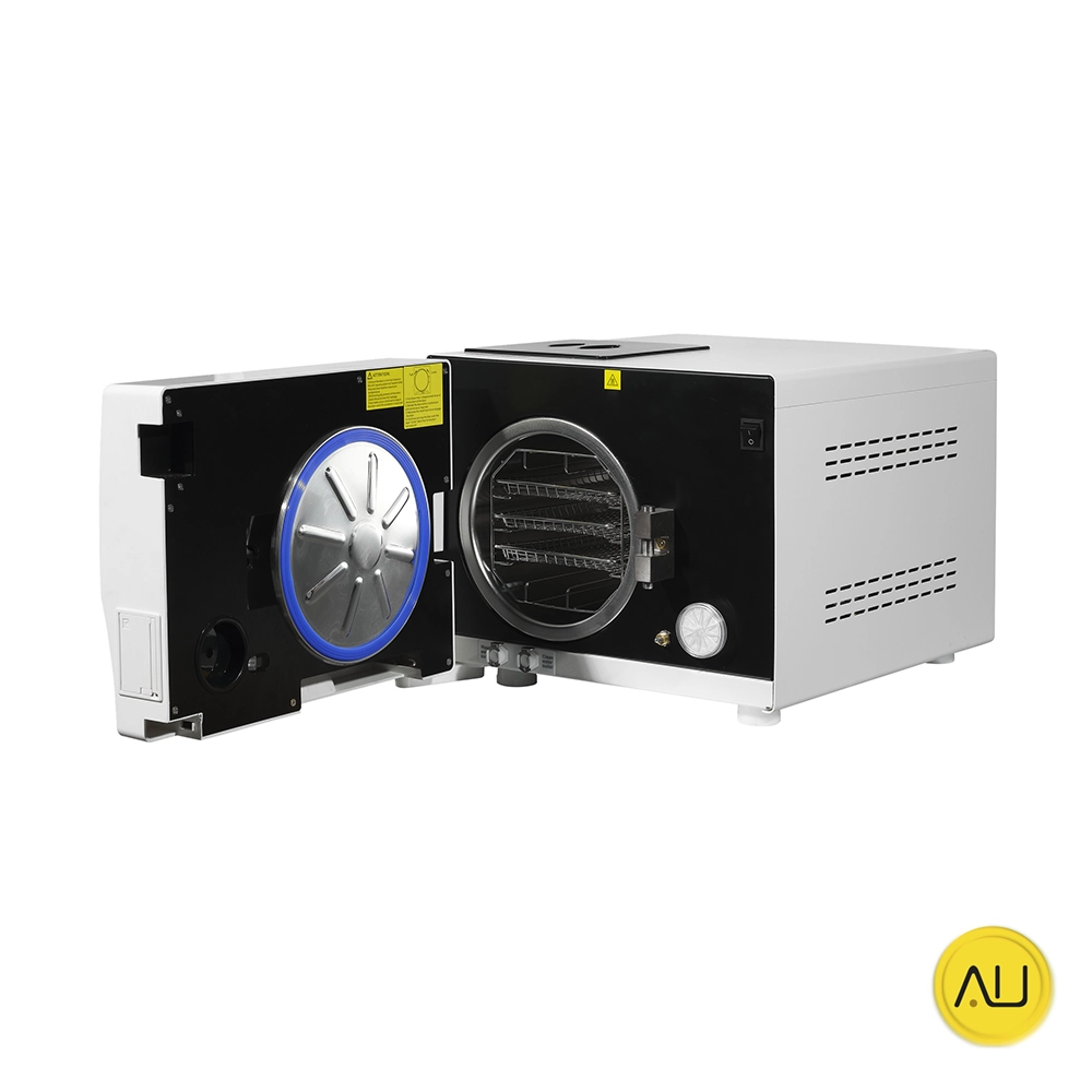 tienda-venta-servicio-tecnico-especializado-autoclave-lafomed-standard-line-12l-perspectiva-puerta-abierta Perspectiva puerta abierta autoclave Lafomed Standard Line 12L en venta para comprar en la tienda de autoclav.es