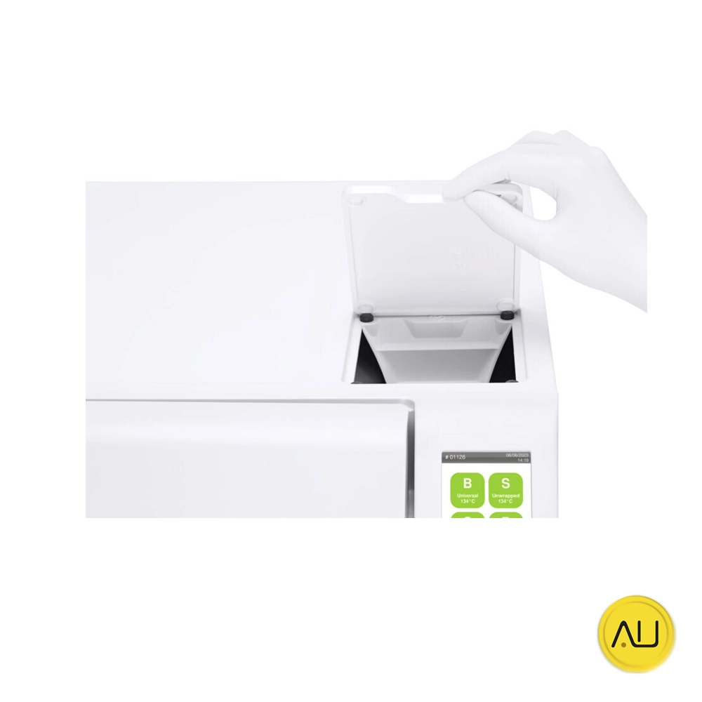 tienda-venta-servicio-tecnico-especializado-autoclave-wh-lisa-mini-3l-5l-detalle-rellenar-agua Detalle rellenado agua autoclave W&H Lisa Mini de 3 y 5 litros en venta para comprar en la tienda de Autoclav.es