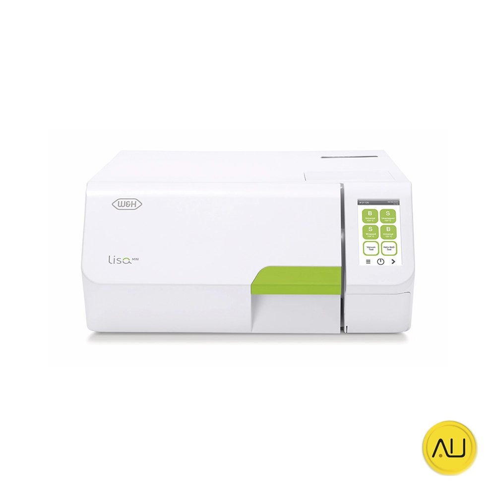 tienda-venta-servicio-tecnico-especializado-autoclave-wh-lisa-mini-3l-5l-frontal Frontal autoclave W&H Lisa Mini de 3 y 5 litros en venta para comprar en la tienda de Autoclav.es