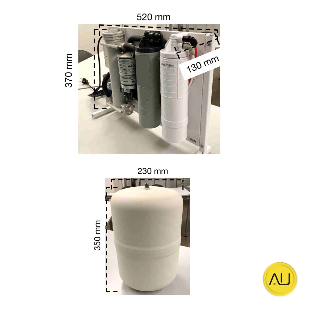 tienda-venta-servicio-tecnico-especializado-tratamiento-de-agua-wh-osmo-dimensiones Dimensiones tratamiento de agua W&H Osmo en venta para comprar en la tienda de Autoclav.es
